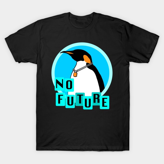 Punk Penguin T-Shirt by LarsBeelzebub